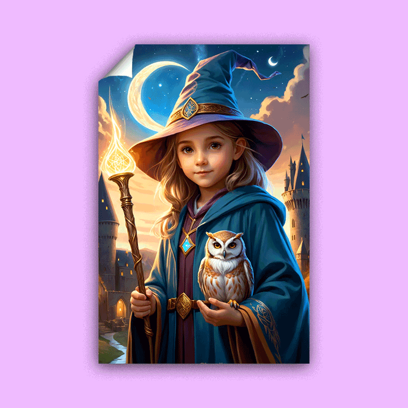 Magical Wizard Girl